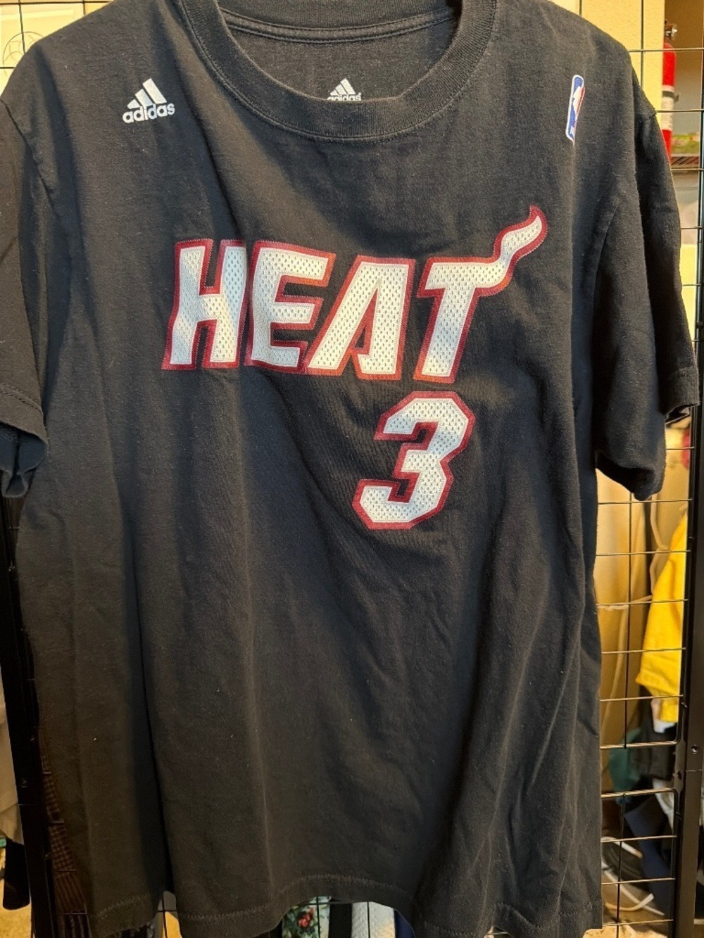 Dwayne Wade Heat Shirsey Y2K Black